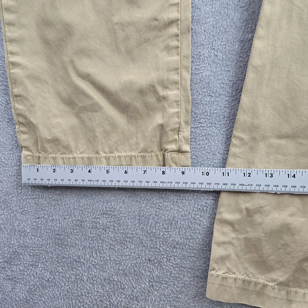 Banana Republic Men Pants 32X30 Brown Chino Twill Button 30